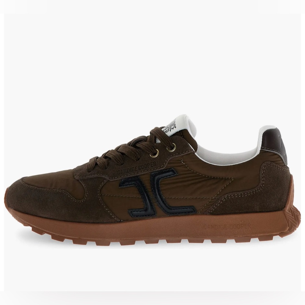 NWT Candice Cooper Plume 5 Sneaker in Dark Brown